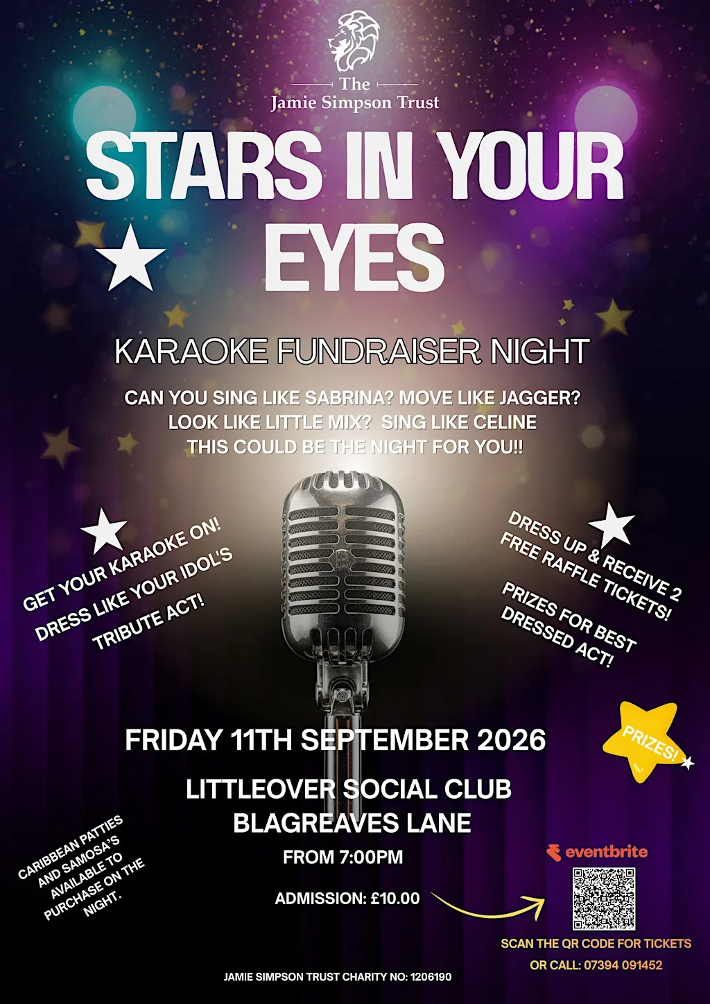 Charity event "Stars in Your Eyes" Fund Raiser