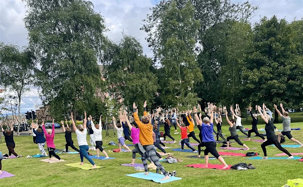 Yoga on the Links at Bruntsfield Links