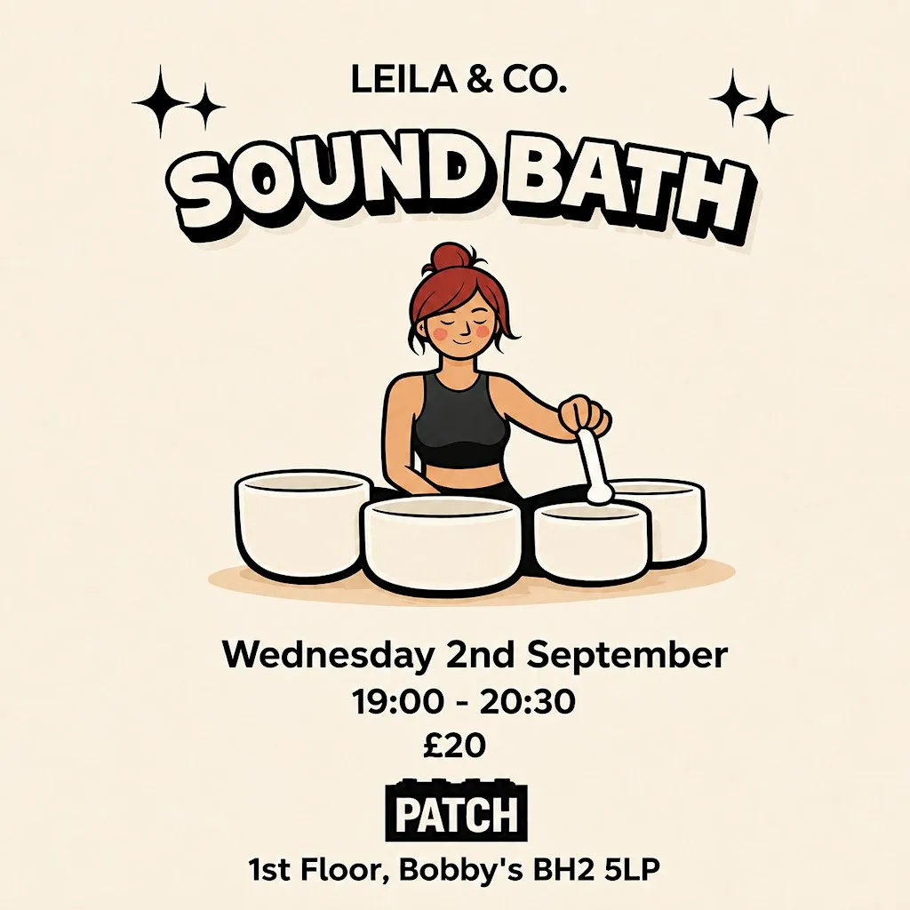 Gong & Crystal Bowl Sound Bath at Bobby's Bournemouth