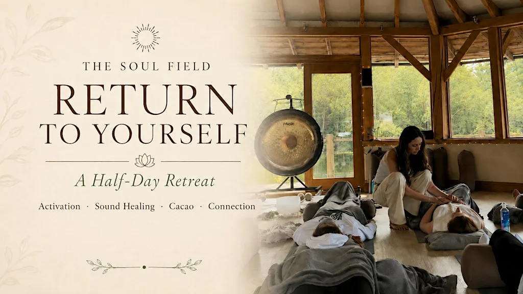 Half-Day Retreat | Kundalini, Breathwork & Sound Healing at Quinnettes Barn