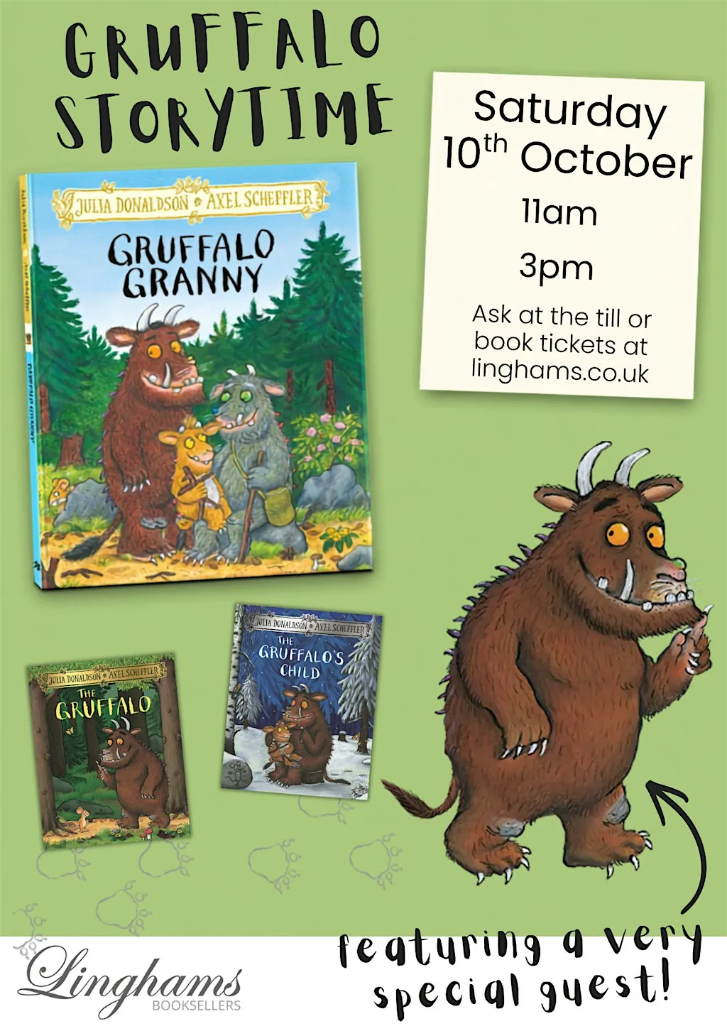 Gruffalo Storytime with a very special guest!