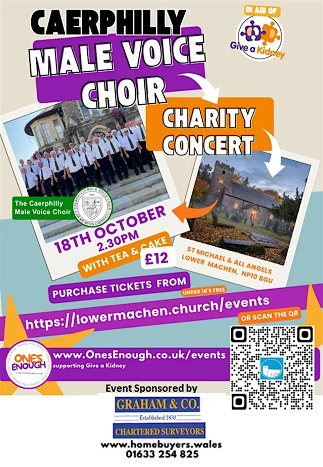 Caerphilly Male Voice Choir Concert at St. Michael & All Angels