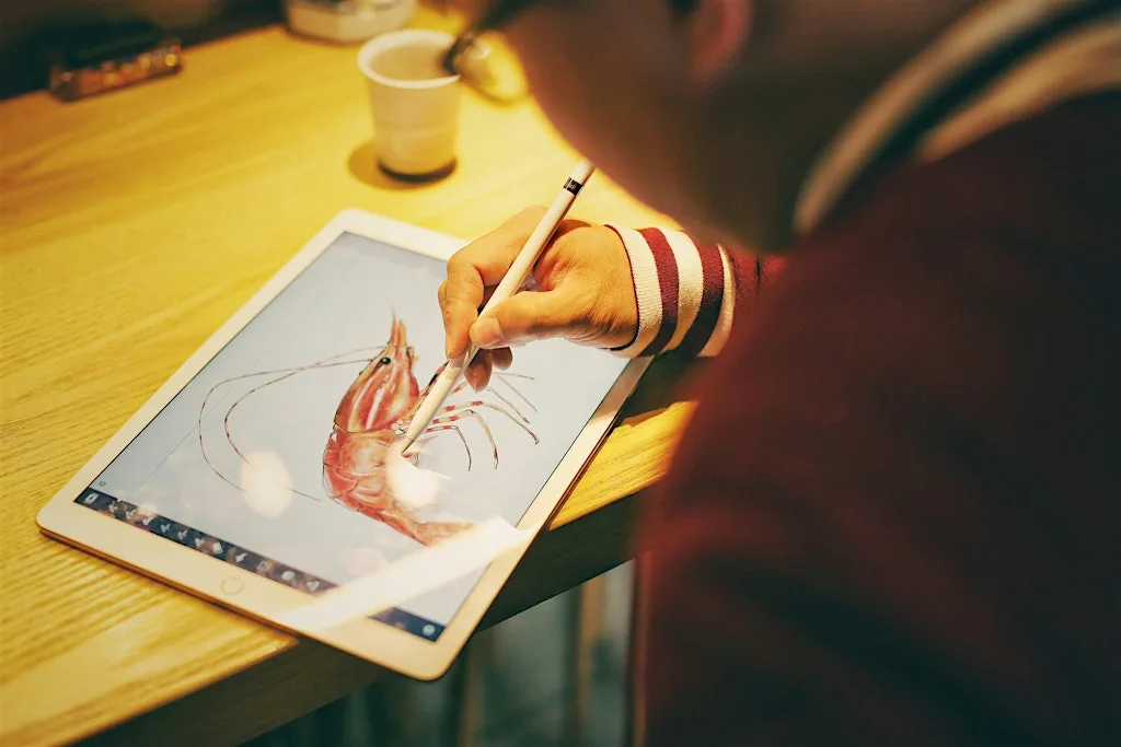 Inspired by Hockney | Digital Drawing Workshop for 7-12yrs at Flowerfield Arts Centre