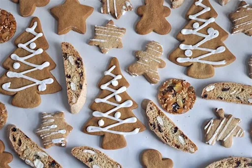 Christmas Biscuit and Treat baking by Pink Lane Bakery
