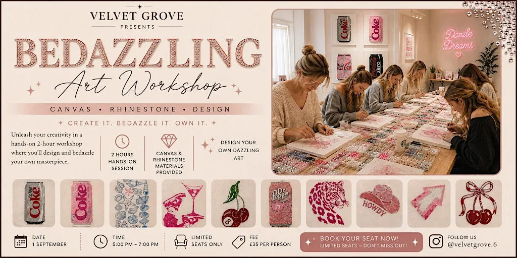 Bedazzling Workshop at Albert Road