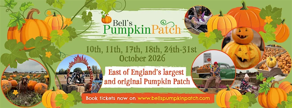 Bell's Pumpkin Patch - East of England's largest and original Pumpkin Patch