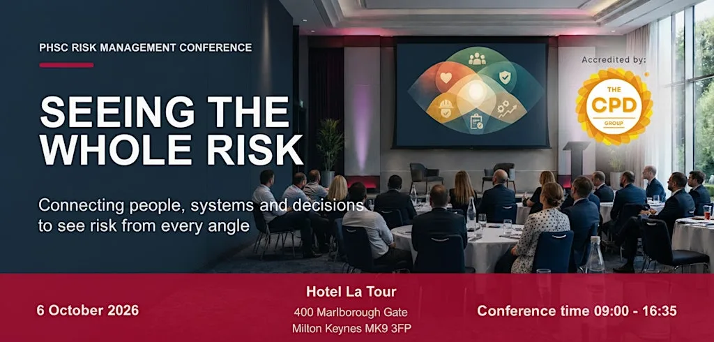 Seeing the Whole Risk: PHSC Risk Management Conference at Hotel La Tour