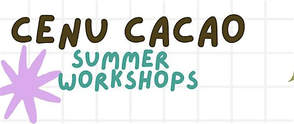 Teen workshop! Make & Decorate Cookies 24.8.26 at Cenu Cacao