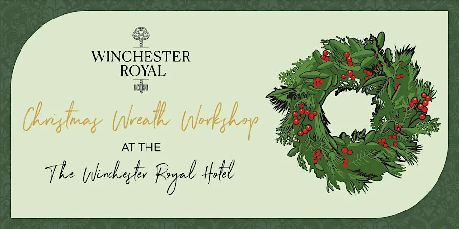 Christmas Wreath Workshop at Winchester Royal Hotel