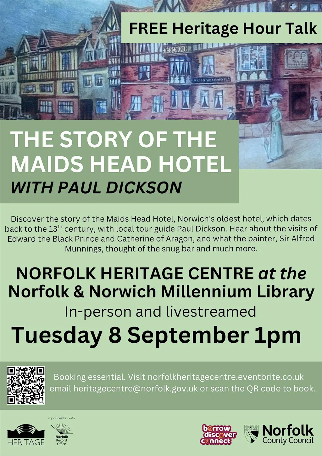 IN PERSON The Story of the Maids Head Hotel