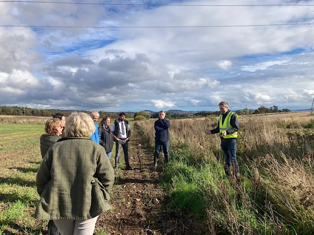 Regenerative cropping and Nature Based Solutions at Balruddery Farm