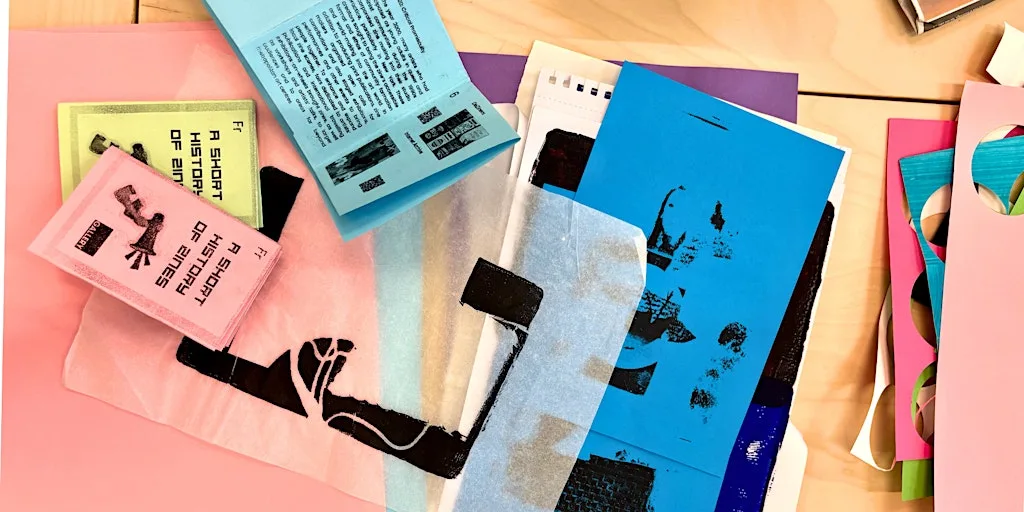 Mindful Making: Zine Making Workshop