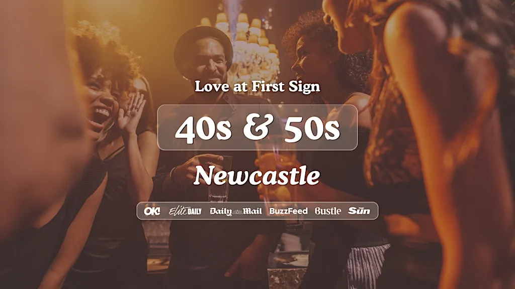 Newcastle Singles Night, 40s & 50s | Harry's Bar | Love at First Sign at Harry's Bar Newcastle