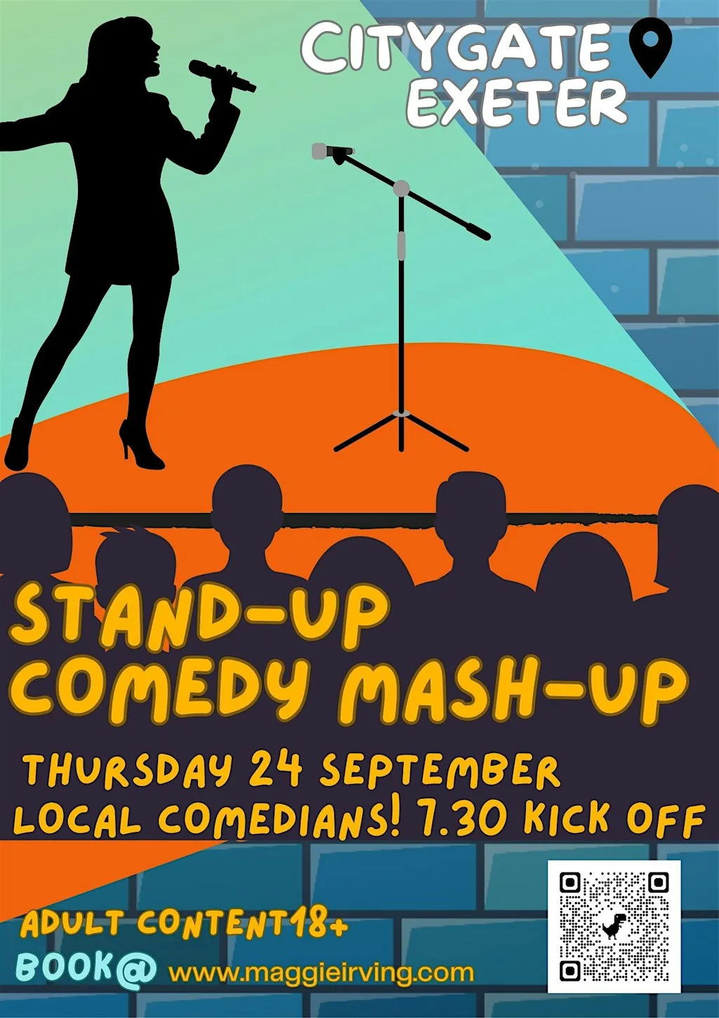 Exeter Stand Up Comedy Mash-Up at City Gate (Hotel)