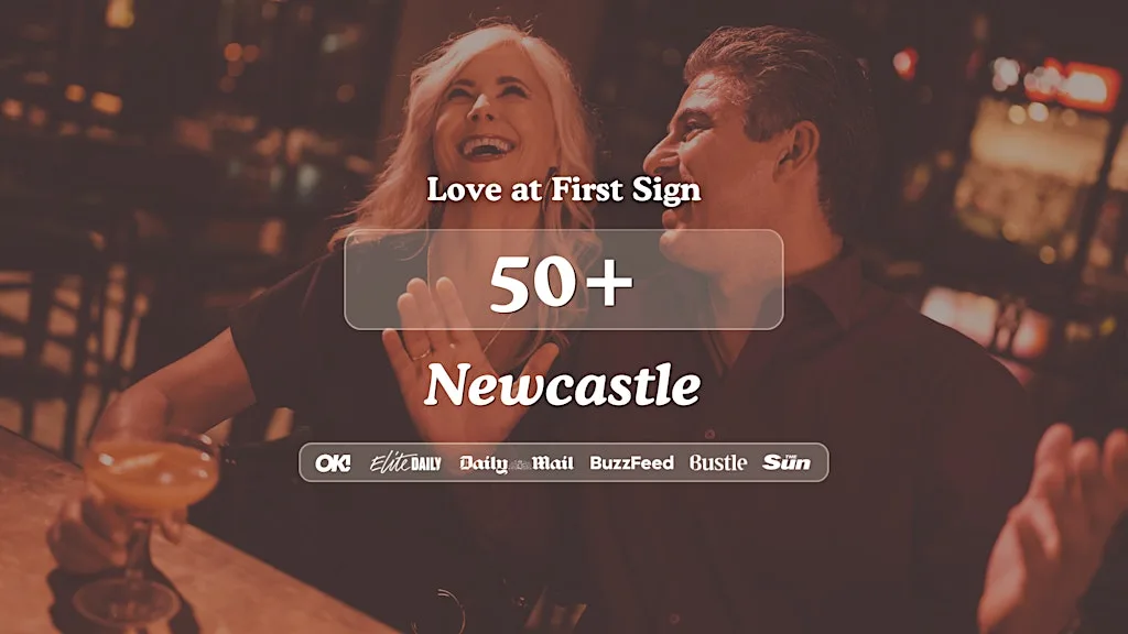 Newcastle Singles Night, 50+ | Harry's Bar | Love at First Sign