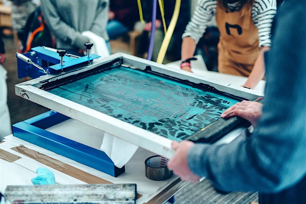 Introduction to Textile Screen Printing (Sept - Oct)