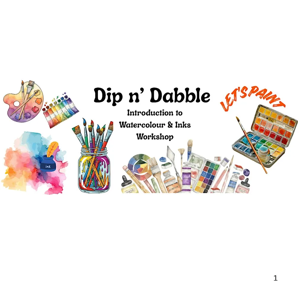 Introduction to Water Colours - Dip n' Dabble at Ipswich Learning Centre