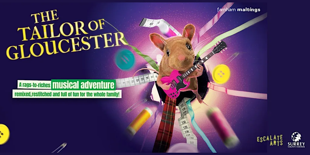 Escalate Arts presents: The Tailor of Gloucester at Staines Library Hub at Staines Library Hub and room hire