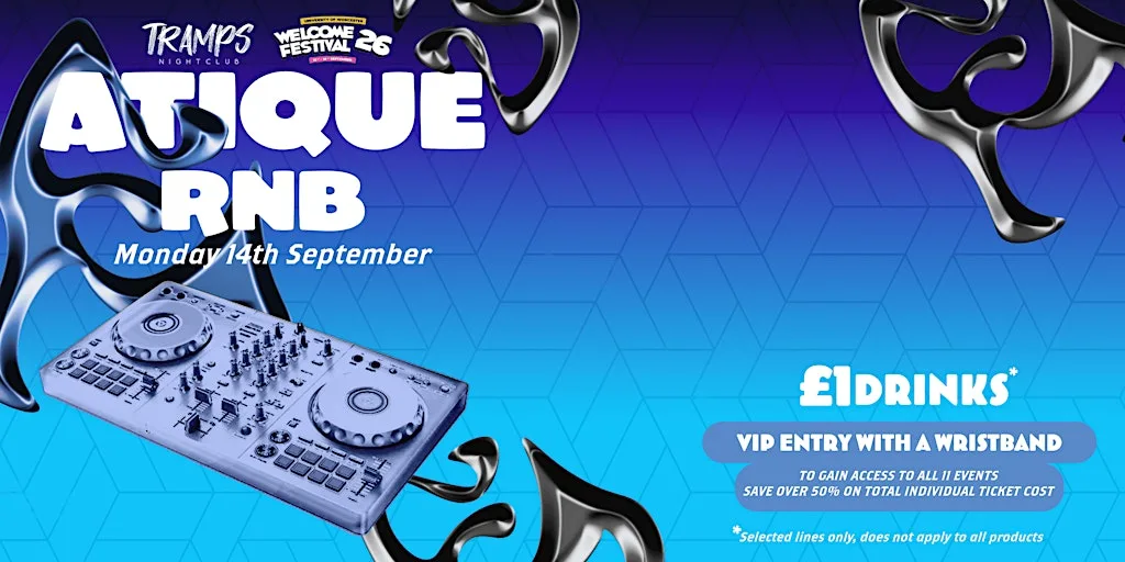 Atique RnB Party & £1 drinks all night! at Tramps Nightclub