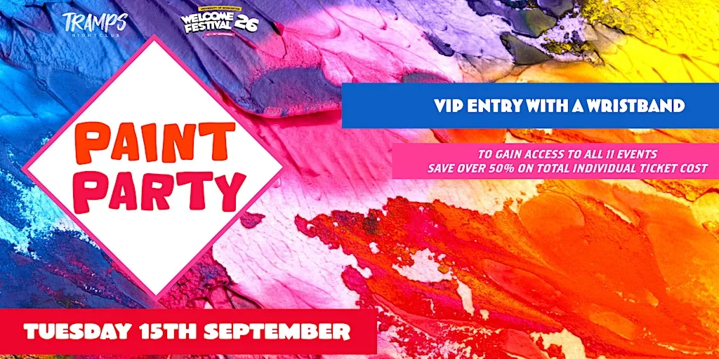 The Ultimate Paint Party! at Tramps Nightclub