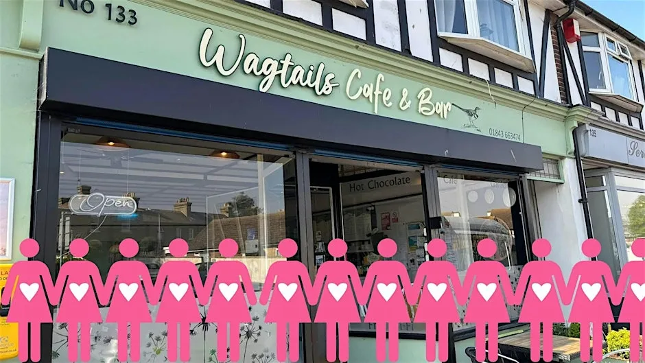 Conversation in the Cafe. Women’s Health 5 at Wagtails Cafe and Bar