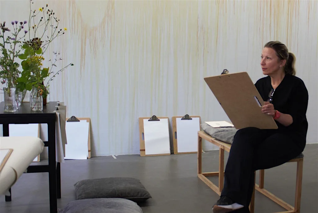 Gallery Slow look and Drawing session at Temple Bar Gallery + Studios