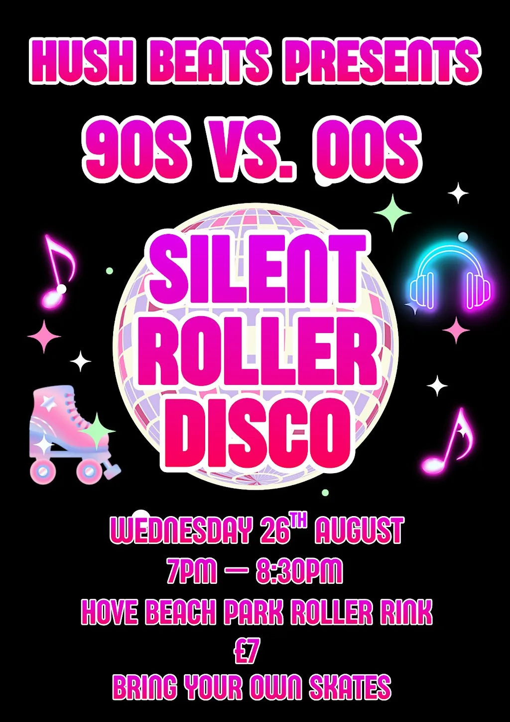 90 vs. 00s Silent Roller Disco