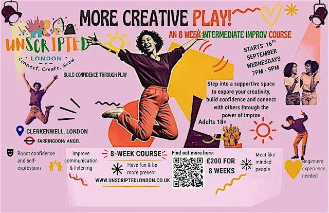 Build Confidence, Meet New People, Have Fun! Intermediate Improv Course