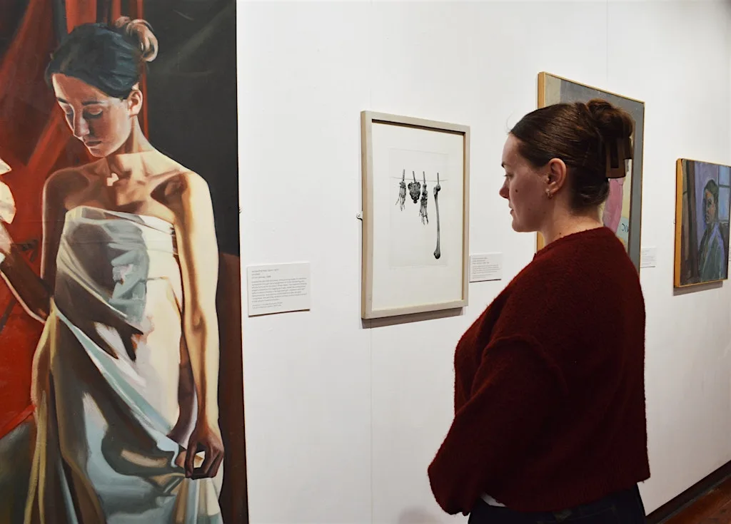 Traces of Care - Curator's Tour at Tower Foyer Gallery