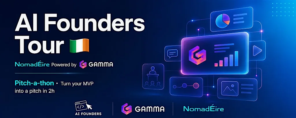 NomadÉire x AI Founders Pitch-a-thon | Powered by Gamma AI at MERITS