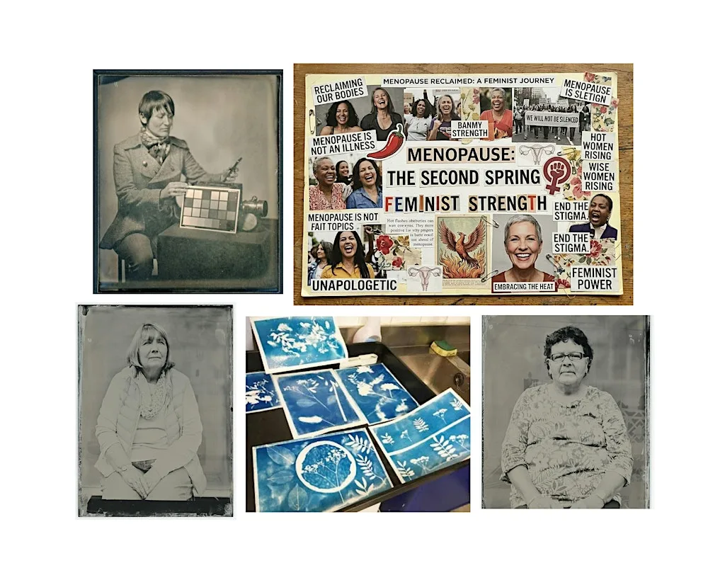 Hot Flash Mob: Photography, Self-Portraits & Creative Collage
