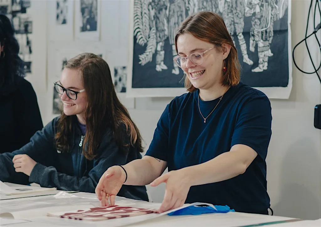Introduction to Fine Print (Sept - Oct) at Arts University Plymouth