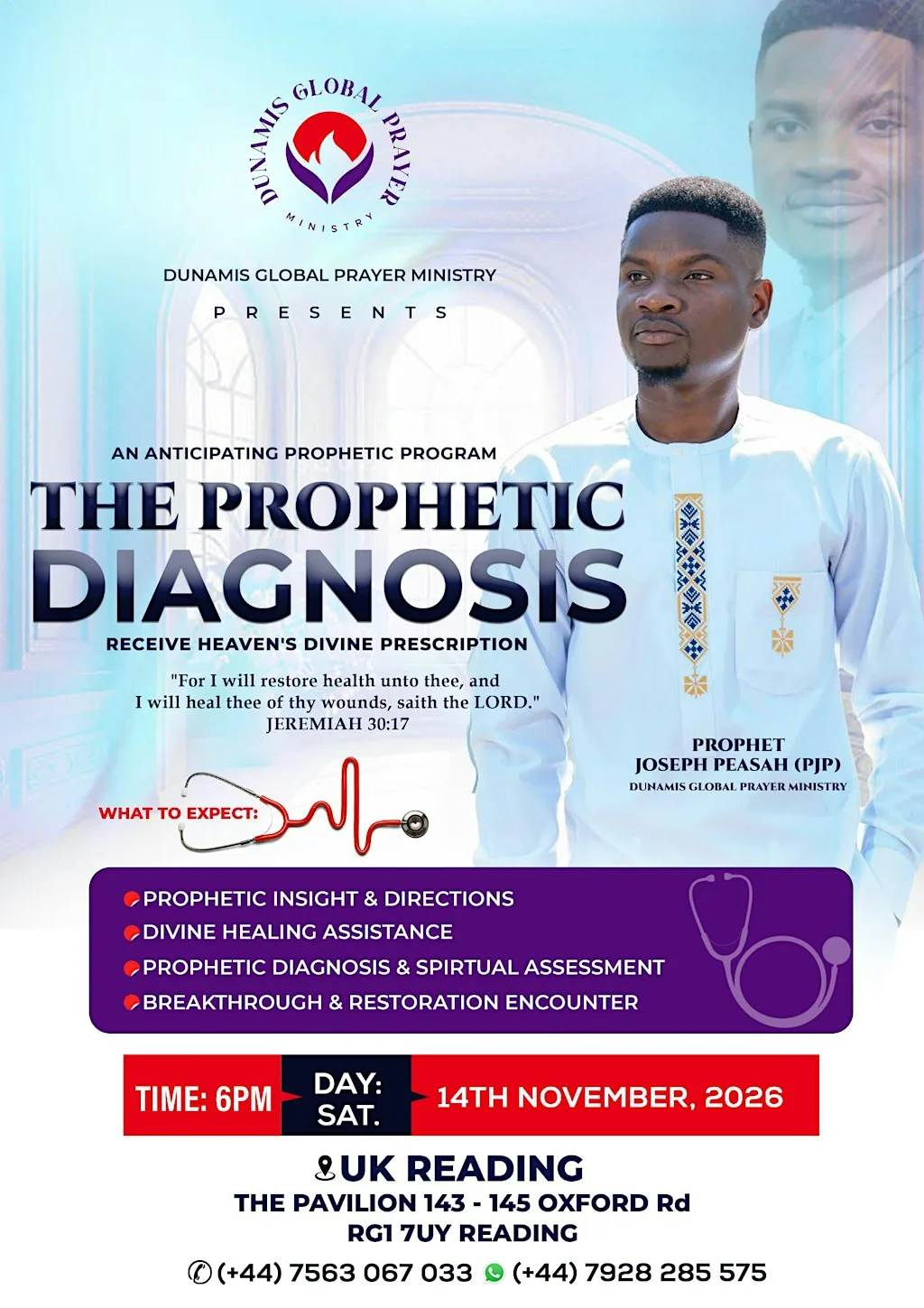 Prophetic Diagnosis & Praise