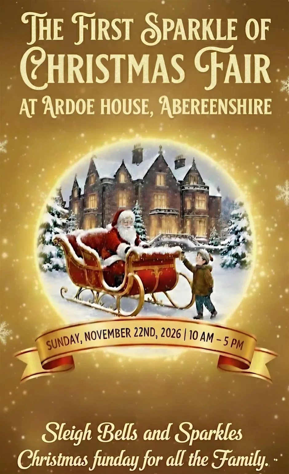 A first Sparkle Christmas Fair at Ardoe House Hotel & Spa