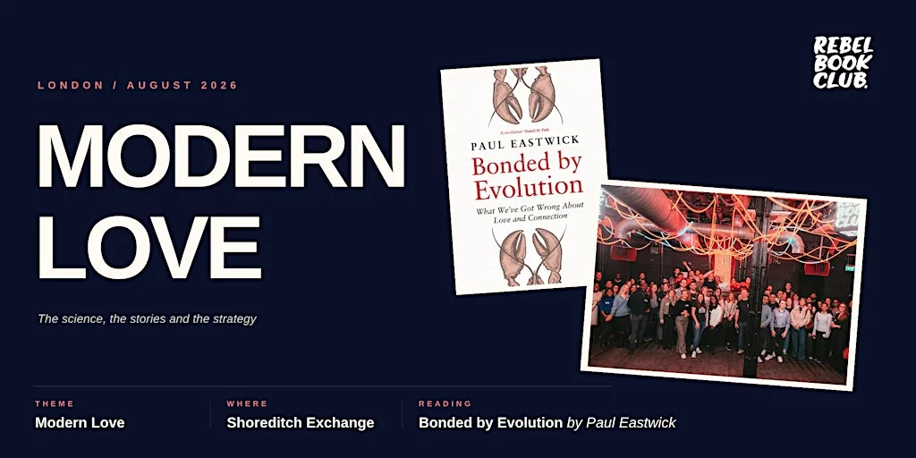 Rebel Book Club London x MODERN LOVE