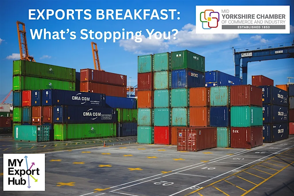 EXPORTS BREAKFAST: What’s Stopping You?