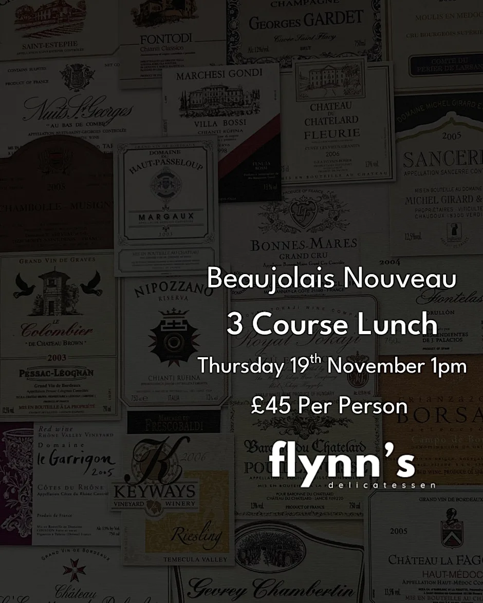 Beaujolais Nouveau Lunch at Flynn's at Flynn's Delicatessen