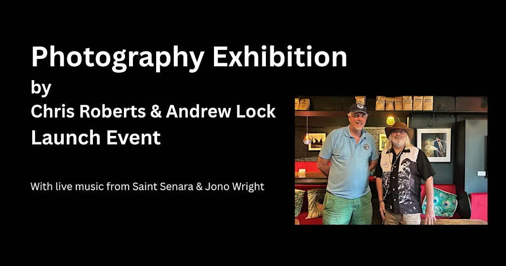 art launch @ temperance | Chris Roberts & Andrew Lock | with live music