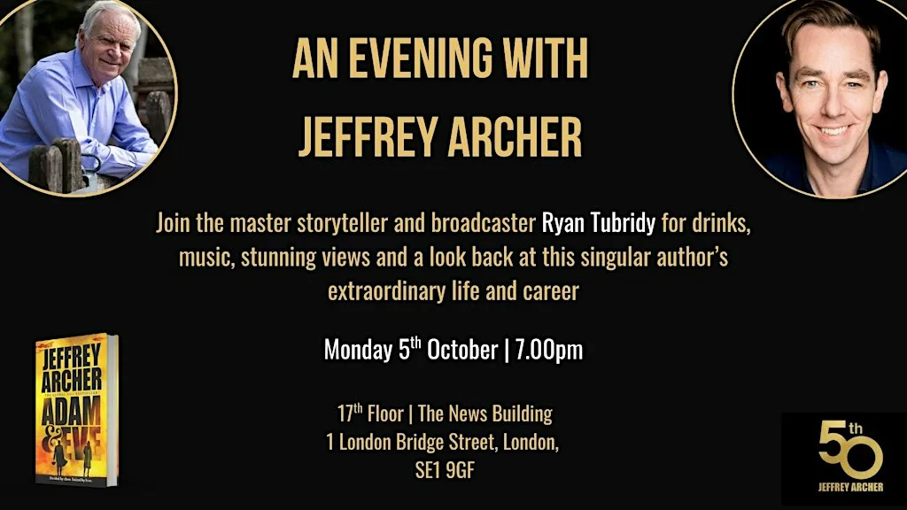 Jeffrey Archer In Conversation with Ryan Tubridy