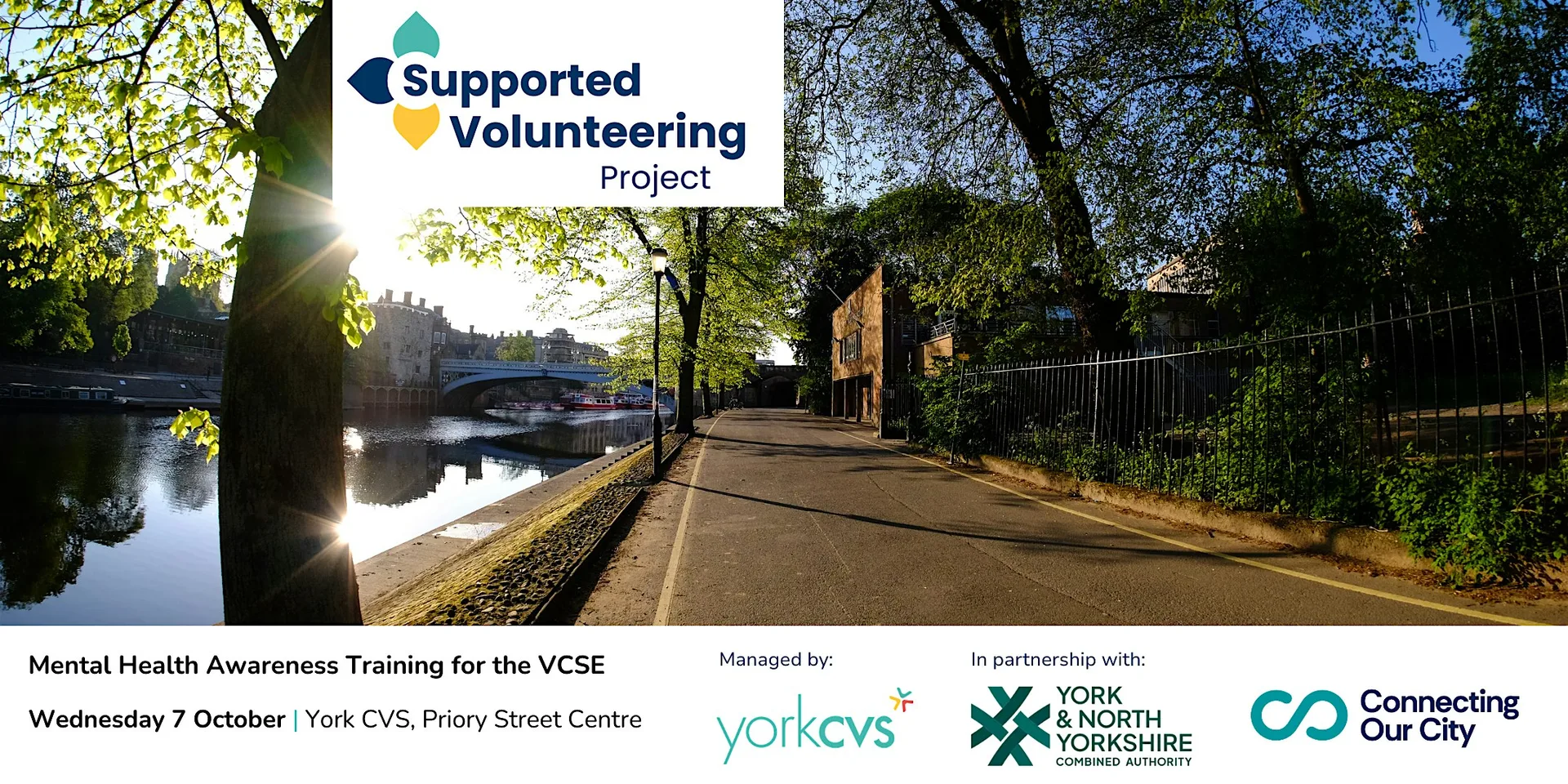 Mental Health Awareness Training for the VCSE at Priory Street Centre (Denham Room)
