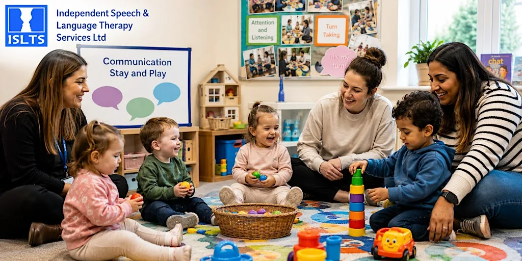 Communication Stay & Play with Speech and Language Therapists at ISLTS