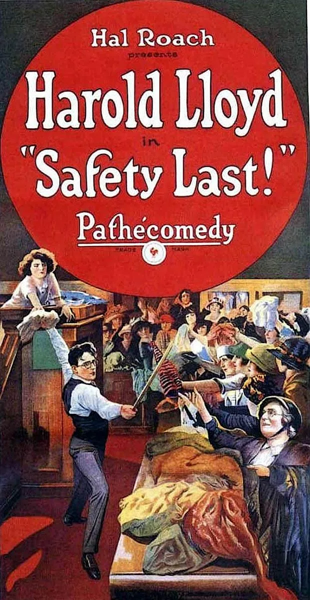 Harold Lloyd's Silent Film 'Safety Last!'