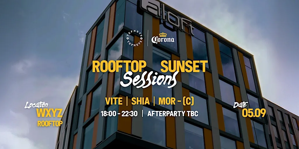 Rooftop Sunset Sessions by Tepnets & Corona