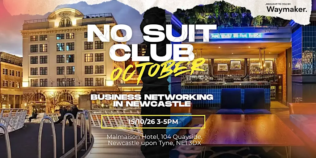 No Suit Club: October @ Malmaison