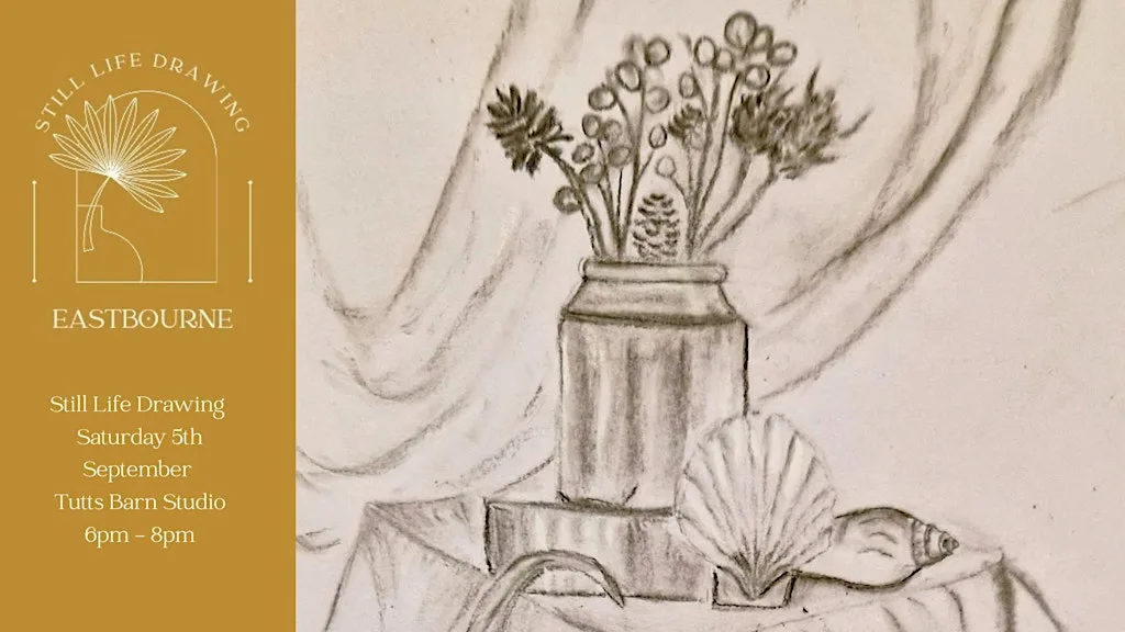Still Life Drawing At Tutts Barn, Saturday 5th September at Tutts Barn