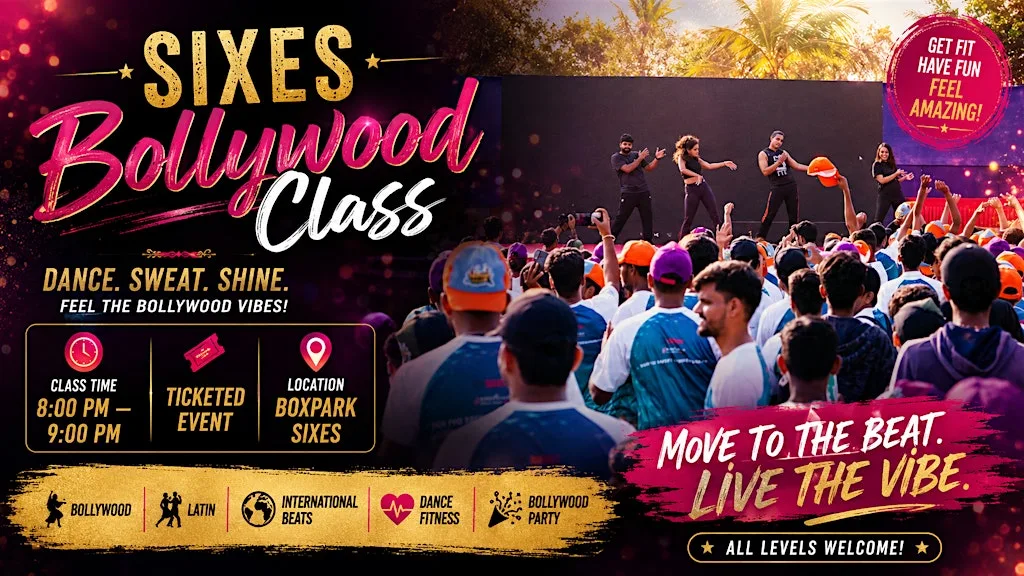 Bollywood Dance Fitness Fusion Experience at BOXPARK Wembley