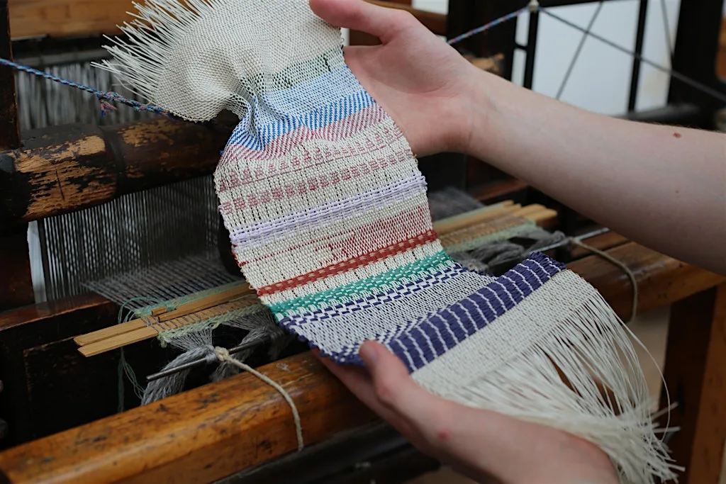Weaving with Paper: Intermediate Weaving Technique with David Fox at Sunny Bank Mills Farsley