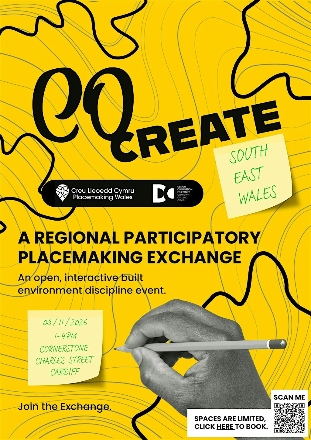 Co-Create: A Regional Participatory Placemaking Exchange - South East Wales at Cornerstone