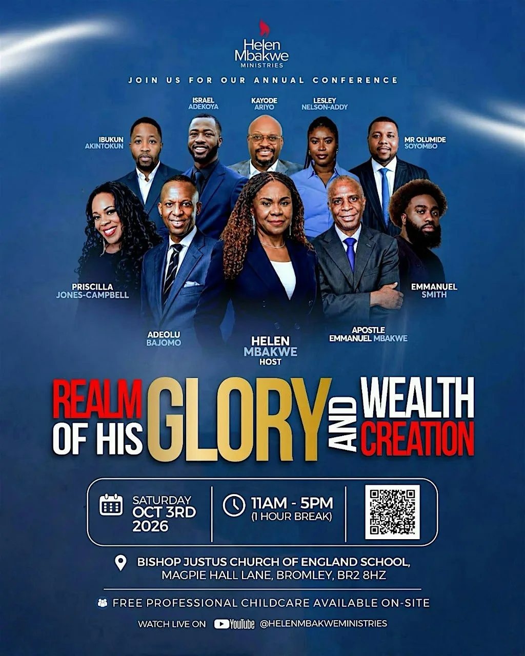 THE REALMS OF HIS GLORY & WEALTH CREATION CONFERENCE