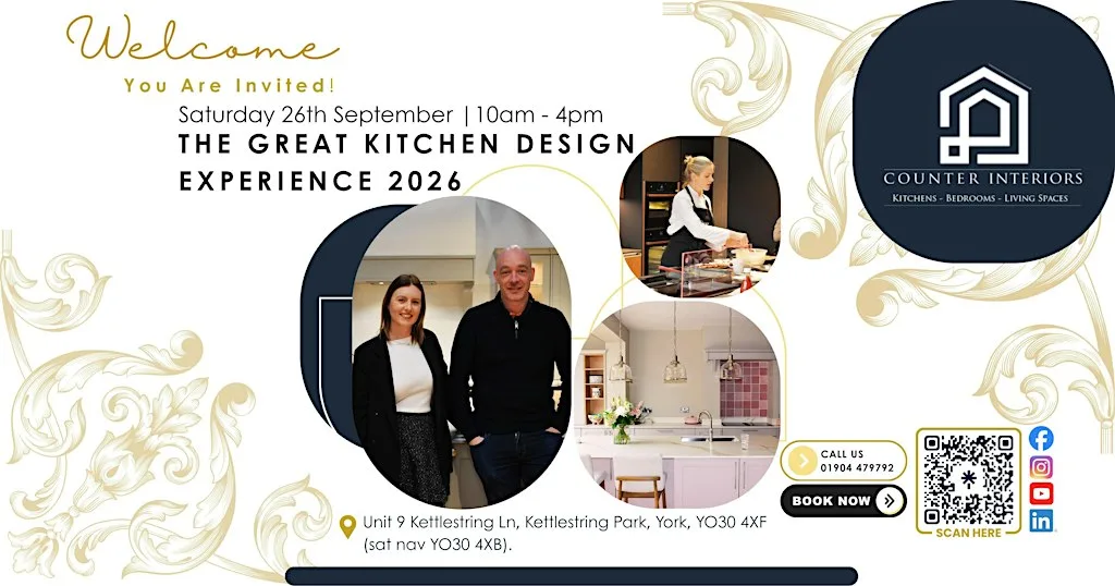 THE GREAT KITCHEN DESIGN EXPERIENCE 2026 - York at Unit 9, Kettlestring LN, Kettlestring Park (Sat-nav: , York